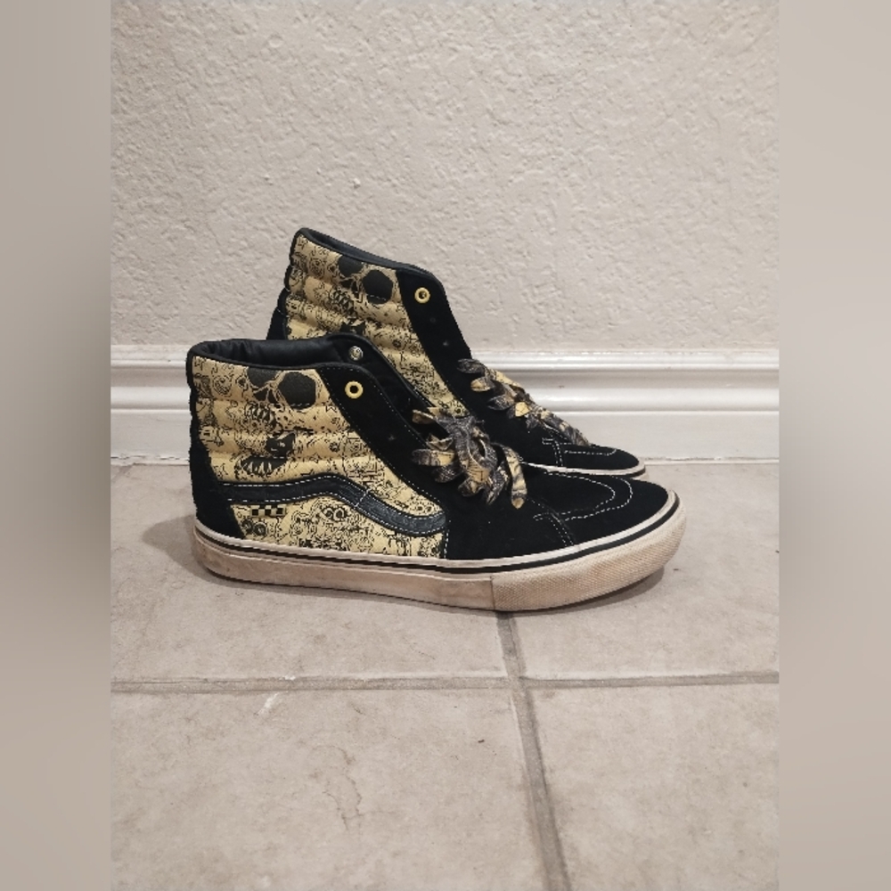 Van SpongeBob High Top Sneakers-Mens Size 12